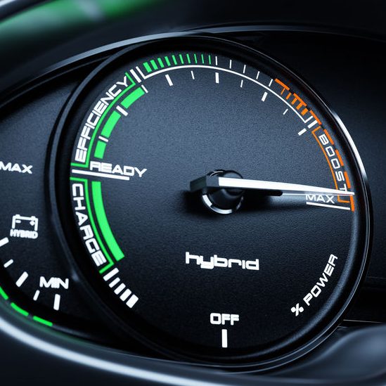 Hybrid speedometer